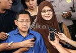 Anas Temani Istri Penuhi Panggilan KPK