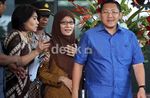 Anas Temani Istri Penuhi Panggilan KPK