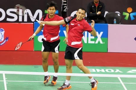 Tontowi/Liliyana ke Perempatfinal, Ahsan/Bona Kandas