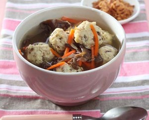 Resep Ayam : Bola Ayam Jamur
