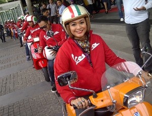 Wow! Pecinta Vespa Indonesia Terbesar ke-2 di Dunia Setelah Italia