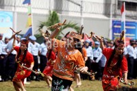 HUT ke-48 Lembaga Pemasyarakatan dimeriahkan dengan penampilan tarian-tarian tradisional.