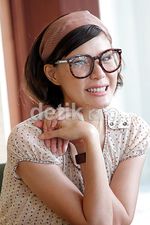 Wah! Manisnya Senyum Olga Lidya