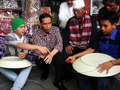 Jokowi Kunjungi Pasar Uler
