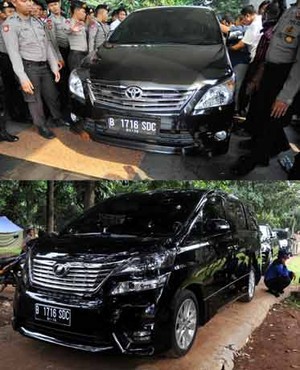 Sopir Anas Pakai Pelat Nomor Palsu Karena Sering Dibuntuti