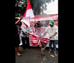 Buntut 3 TKI Tewas, Bendera Malaysia Dibakar