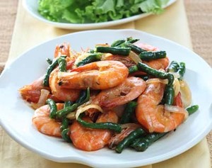 Resep Seafood: Udang Goreng Cabai Hijau