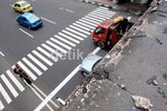 Ups..JPO Gambir Belum Juga Diperbaiki