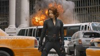 Scarlett Johansson, si Black Widow sedang beraksi. (dok. Marvel Studios)