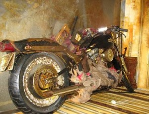 Harley Sisa Tsunami Jepang Terdampar di Kanada