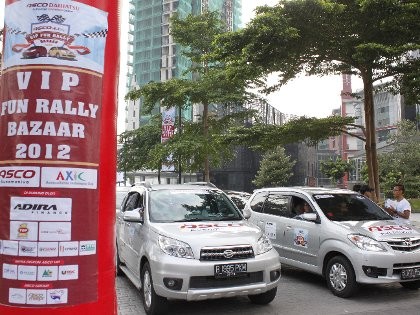 Ultah 8 Tahun AXIC Reli Keliling Jakarta-Bekasi