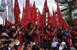 Muhaimin Iskandar Temui Demonstran