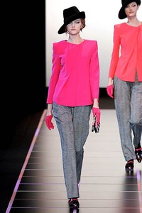 Giorgio Armani, Fall/Winter 2012. Milan Fashion Week 2012. [dok. Giorgio Armani]
