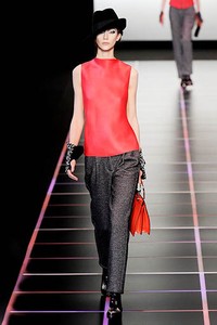 Giorgio Armani, Fall/Winter 2012. Milan Fashion Week 2012. [dok. Giorgio Armani]