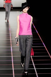 Giorgio Armani, Fall/Winter 2012. Milan Fashion Week 2012. [dok. Giorgio Armani]