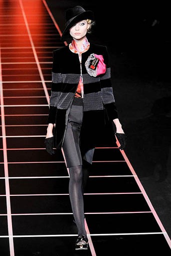 Giorgio Armani, Fall/Winter 2012. Milan Fashion Week 2012. [dok. Giorgio Armani]