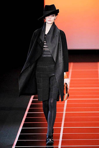 Giorgio Armani, Fall/Winter 2012. Milan Fashion Week 2012. [dok. Giorgio Armani]