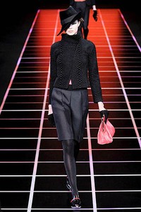 Giorgio Armani, Fall/Winter 2012. Milan Fashion Week 2012. [dok. Giorgio Armani]