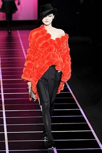 Giorgio Armani, Fall/Winter 2012. Milan Fashion Week 2012. [dok. Giorgio Armani]