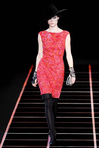Giorgio Armani, Fall/Winter 2012. Milan Fashion Week 2012. [dok. Giorgio Armani]