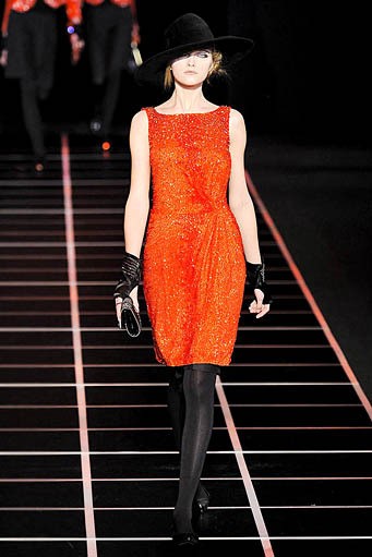 Giorgio Armani, Fall/Winter 2012. Milan Fashion Week 2012. [dok. Giorgio Armani]