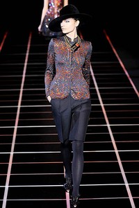 Giorgio Armani, Fall/Winter 2012. Milan Fashion Week 2012. [dok. Giorgio Armani]