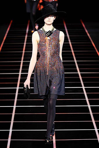 Giorgio Armani, Fall/Winter 2012. Milan Fashion Week 2012. [dok. Giorgio Armani]