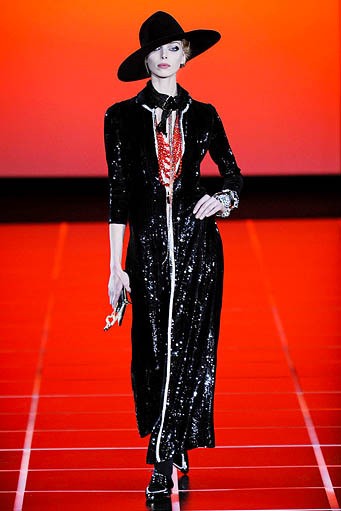 Giorgio Armani, Fall/Winter 2012. Milan Fashion Week 2012. [dok. Giorgio Armani]