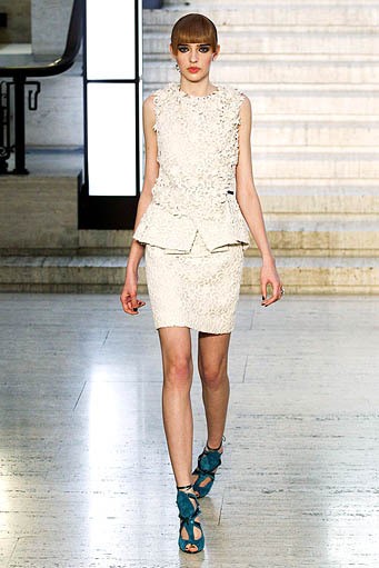 Antonio Berardi. Fall/Winter 2012. London Fashion Weeek FW 2012. [dok. Antonio Berardi]