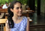 Imutnya Arumi dengan Dress Polkadot