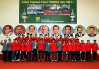 Para pemain, yang akan memperkuat tim Thomas dan Uber, siap seratus persen untuk tampil berlaga pada putaran final di Wuhan China.