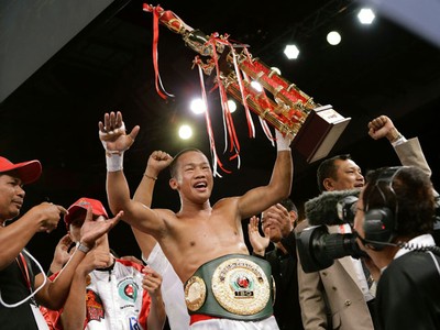 Menang KO, Daud Yordan Juara Dunia IBO