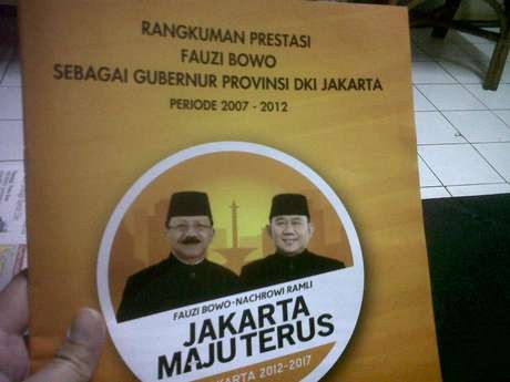 Soal Buku Prestasi Foke, Nono: Apa Layak Gubernur Lakukan Ini?