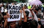 Blokir Jalan dan Ricuh Warnai Demo Malaysia
