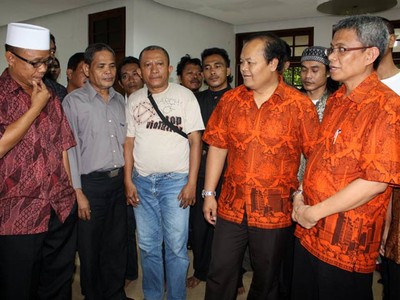 Hidayat-Didik Bertemu Pedagang Tradisional