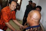 Hidayat-Didik Bertemu Pedagang Tradisional