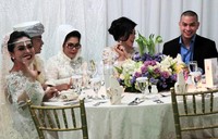 Sosok kekasih Syahrini itu nampak berkepala plontos dan tampan. Herianto Batubara/detikHot.