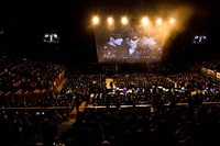 Suasana saat jumpa fans dan showcase Hyun Joong. (Dok. Running Into The Sun)