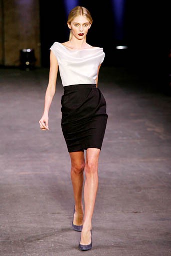 Christian Siriano, Fall/Winter 2012. New York Fashion Week 2012. [Photo by Andy Kropa/Getty Images for Payless]