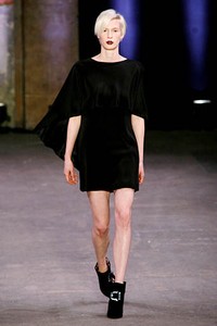 Christian Siriano, Fall/Winter 2012. New York Fashion Week 2012. [Photo by Andy Kropa/Getty Images for Payless]