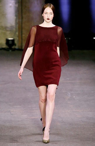 Christian Siriano, Fall/Winter 2012. New York Fashion Week 2012. [Photo by Andy Kropa/Getty Images for Payless]