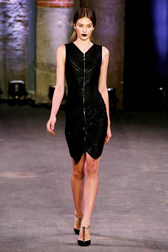 Christian Siriano, Fall/Winter 2012. New York Fashion Week 2012. [Photo by Andy Kropa/Getty Images for Payless]