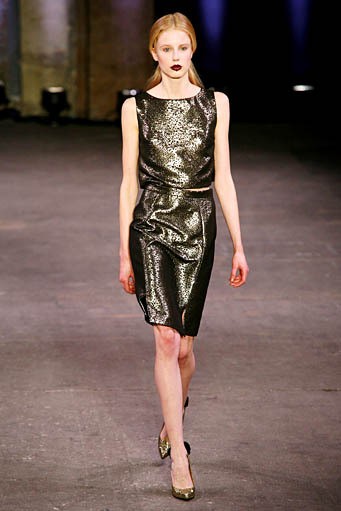 Christian Siriano, Fall/Winter 2012. New York Fashion Week 2012. [Photo by Andy Kropa/Getty Images for Payless]