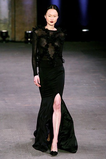 Christian Siriano, Fall/Winter 2012. New York Fashion Week 2012. [Photo by Andy Kropa/Getty Images for Payless]