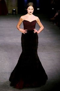 Christian Siriano, Fall/Winter 2012. New York Fashion Week 2012. [Photo by Andy Kropa/Getty Images for Payless]