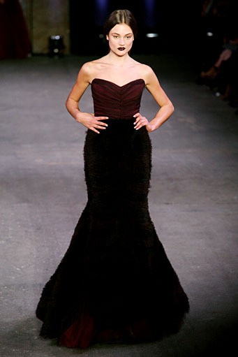 Christian Siriano, Fall/Winter 2012. New York Fashion Week 2012. [Photo by Andy Kropa/Getty Images for Payless]