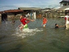 Banjir Rob di Medan Lebih Besar Saat Supermoon, Ribuan Rumah Tergenang