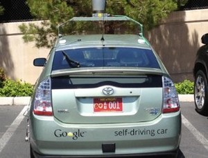 Pelat Merah 001, Pelat Resmi Mobil Tanpa Pengemudi Google
