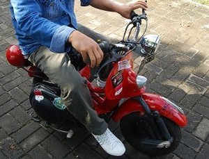 Skuter Terkecil di Dunia dari Tasik