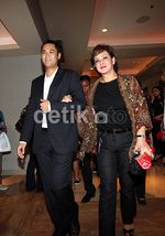 Panji Kompak Bareng Halimah di Premiere Hattrick